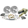 Classic Performance Products Front Disc Brake Kit 6-Lug To 5x4.75 Lug Conversion Chevrolet C10 1963-1966