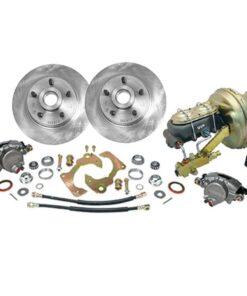 Classic Performance Products Front Disc Brake Kit 6-Lug To 5x4.75 Lug Conversion Chevrolet C10 1963-1966