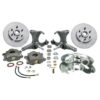 Classic Performance Products Front Disc Brake Kit With OE Style 2-1/2" Drop Spindles For 6x5.5 Lug Pattern Chevrolet C10 1963-1970