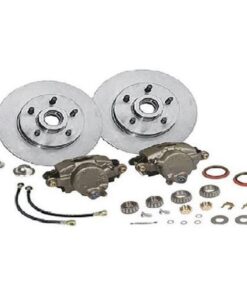 Classic Performance Products Front Disc Brake Kit With Standard Rotors For OE Style Spindles/5x5 Lug Pattern Chevrolet C10 1960-1987