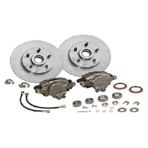 Classic Performance Products Front Disc Brake Kit With Standard Rotors For OE Style Spindles/5x5 Lug Pattern Chevrolet C10 1960-1987