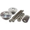 Quik-Latch Hood Pin Kit Low-Profile Series QL-38 Machined Aluminum